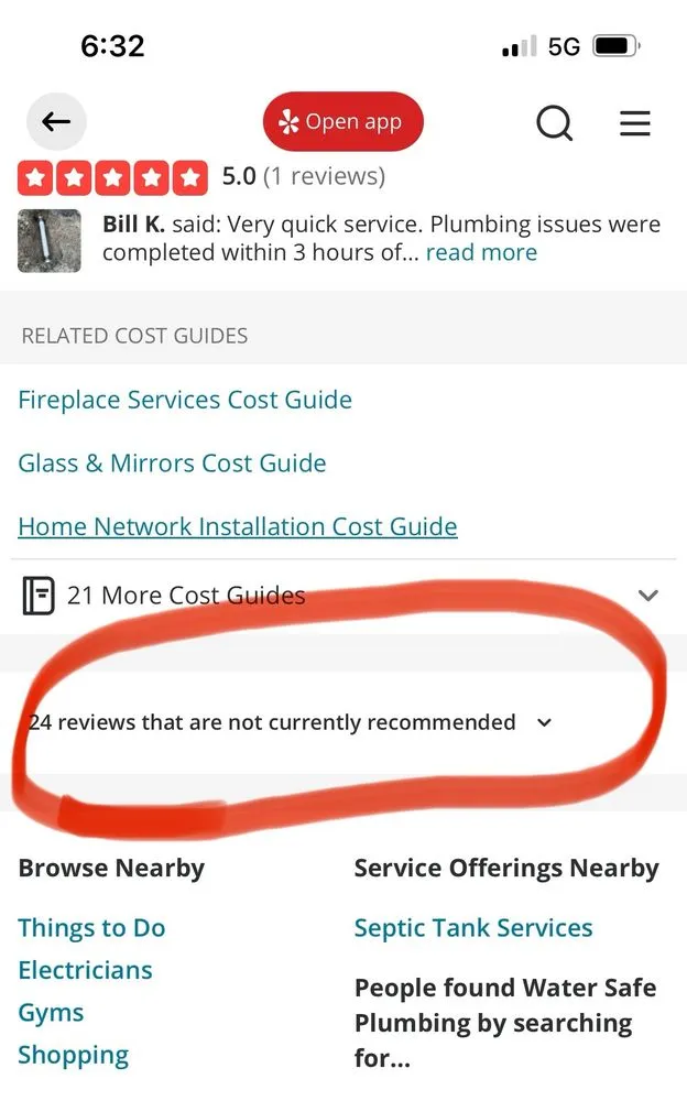 Slide of Water Safe Plumbing