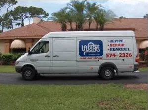 Slide of Water Works Plumbing