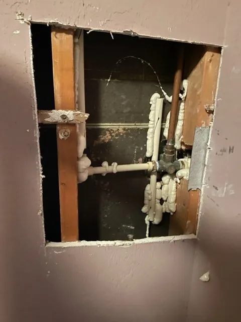 Slide of Water Works Plumbing