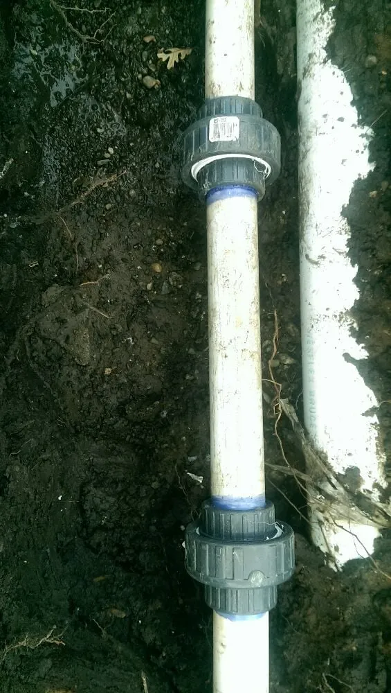 Slide of Water Works Plumbing