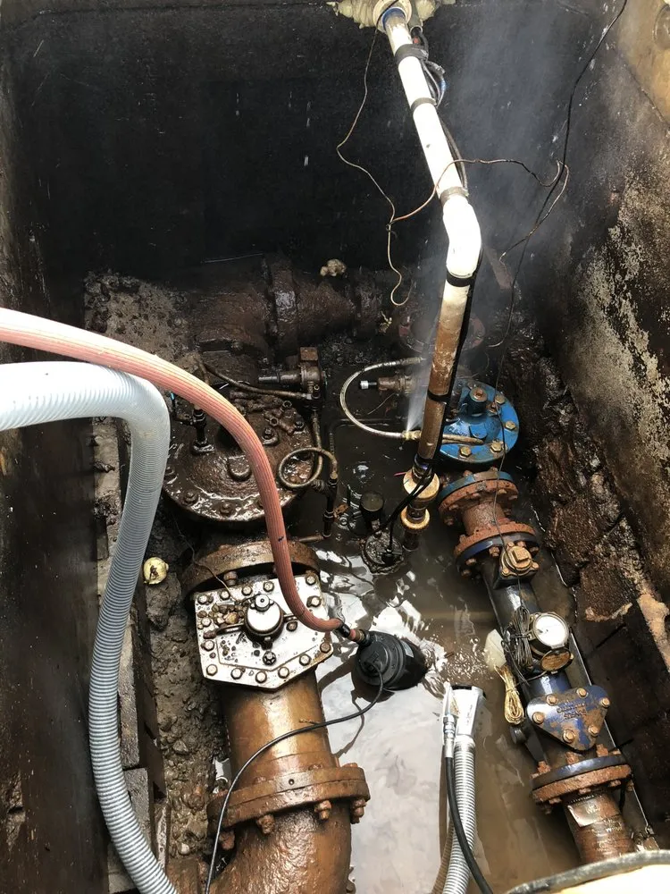 Slide of Water Works Plumbing