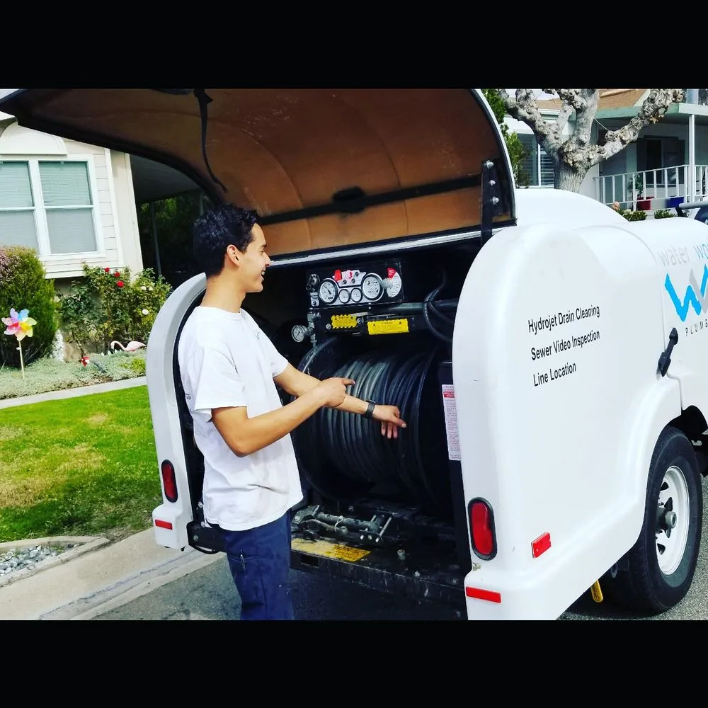 Slide of Water Works Plumbing