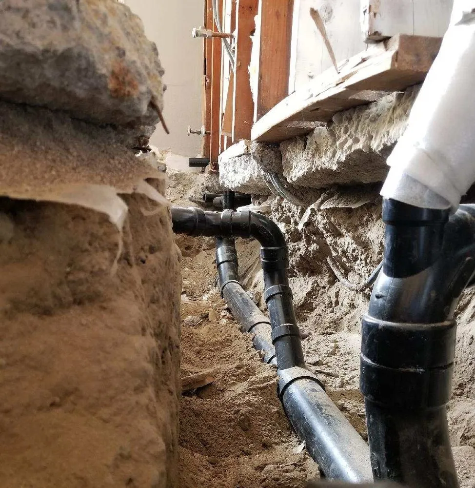 Slide of Water Works Plumbing