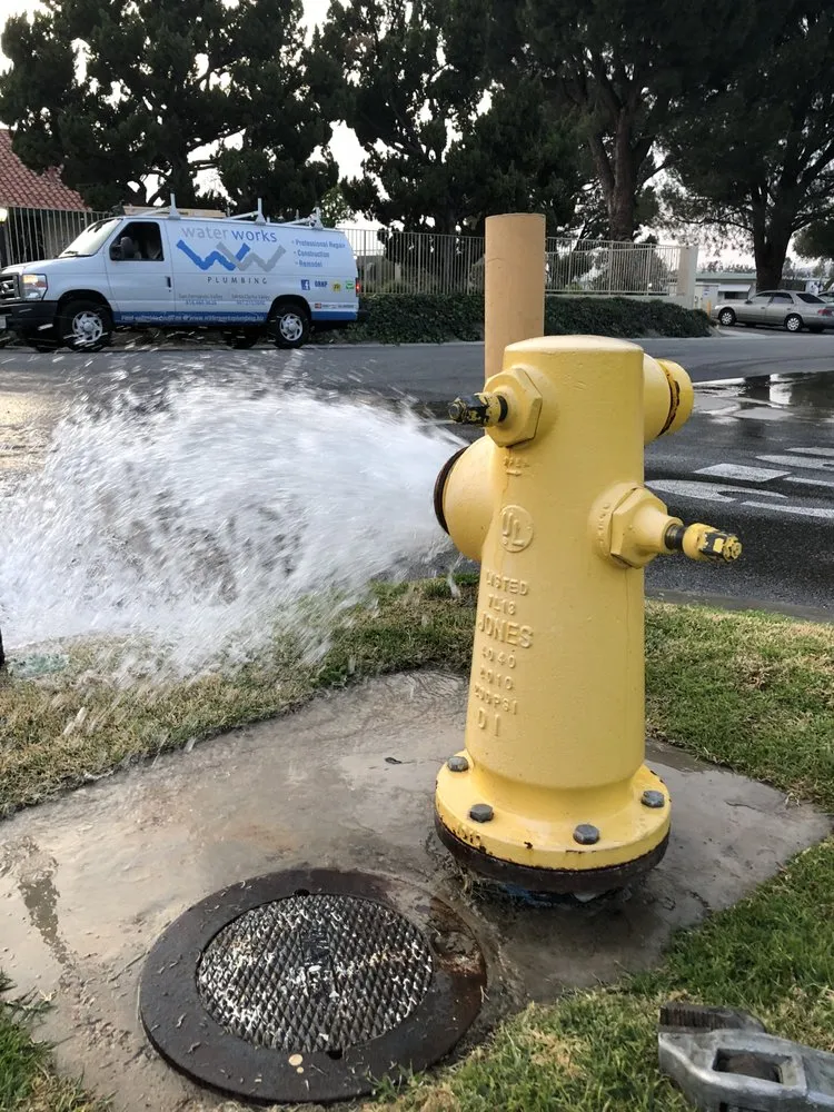 Slide of Water Works Plumbing