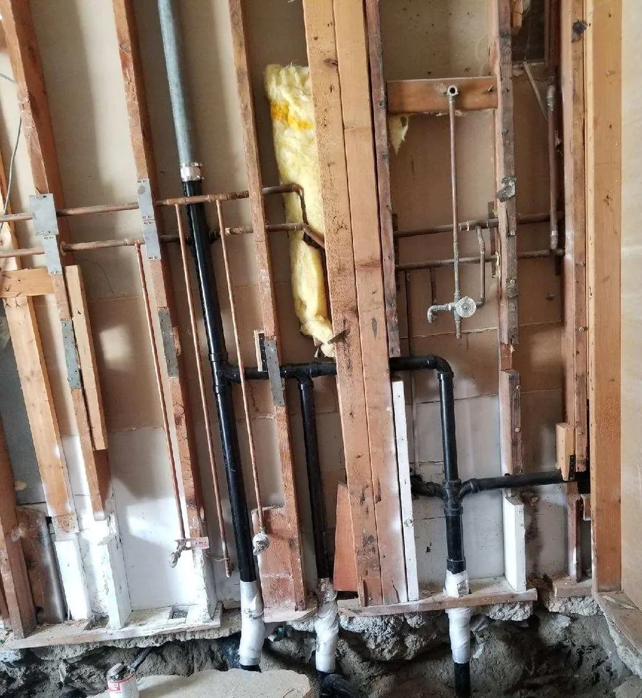 Slide of Water Works Plumbing