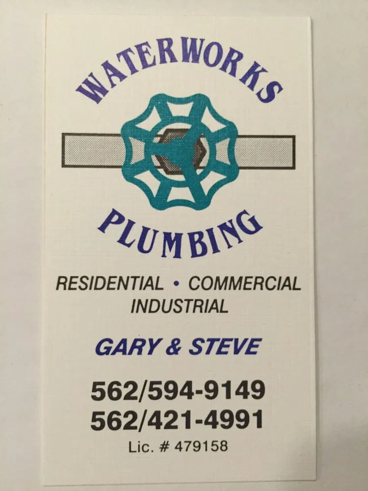 Slide of Waterworks Plumbing