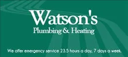 Slide of Watson's Plumbing & Heating