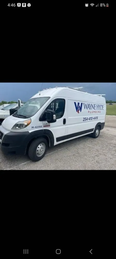 Slide of Wayne Hyde Plumbing