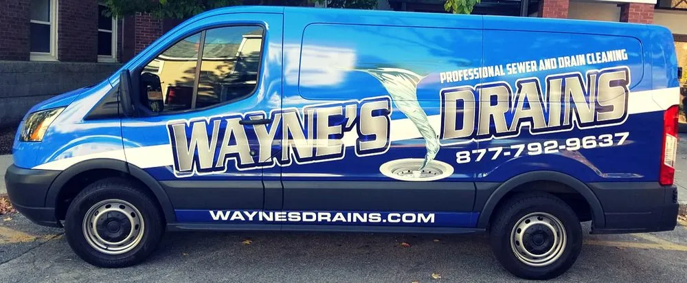 Slide of Wayne's Drains