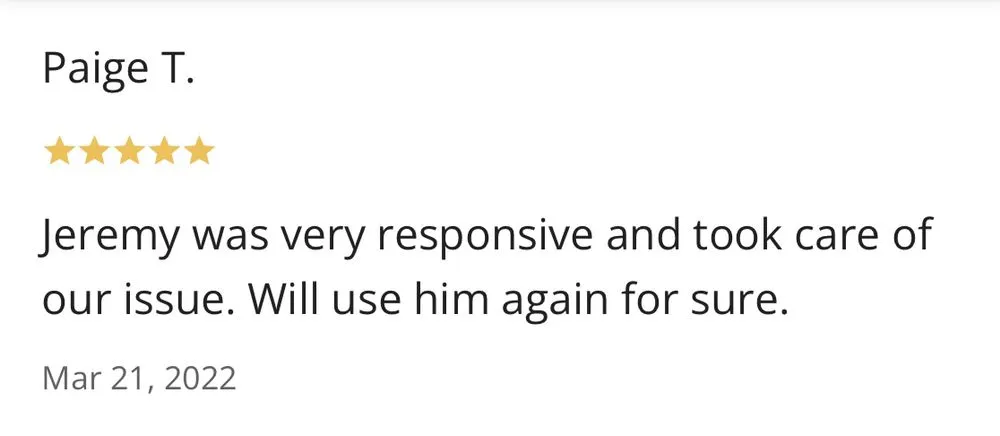 Slide of Wayne's Plumbing