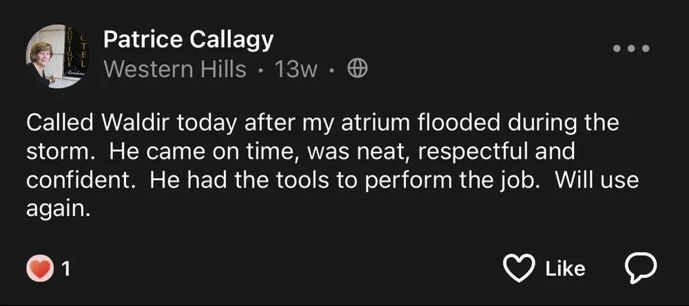 Slide of W&B Plumbing