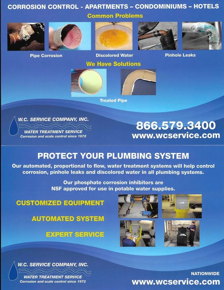 Slide of W.C. Service Company