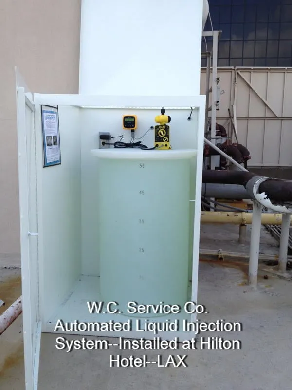 Slide of W.C. Service Company