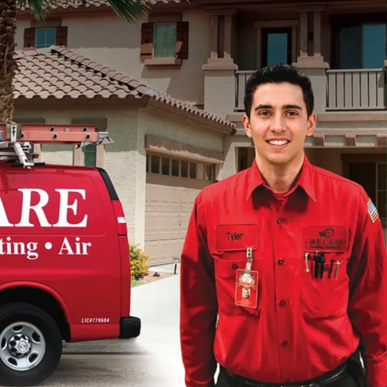 Slide of We Care Plumbing, Heating, & Air