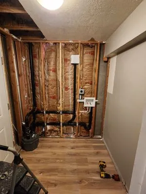 We The People Plumbing Logo