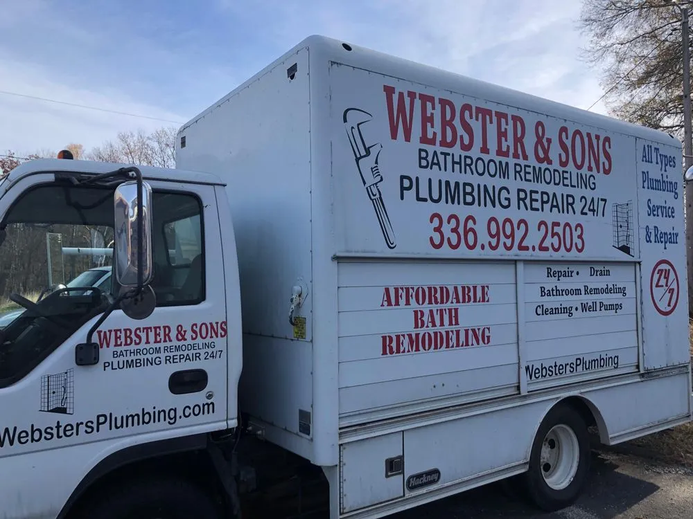 Slide of Webster & Sons Plumbing