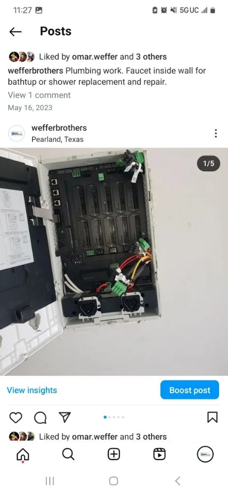 Slide of Weffer Brothers