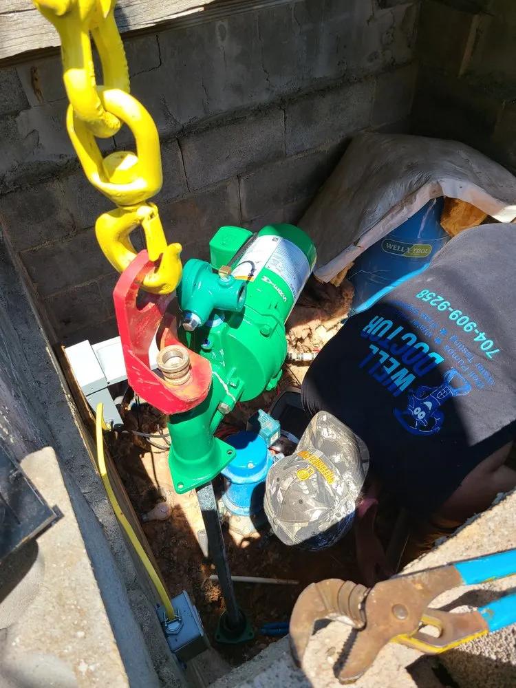 Expert emergency plumbing in Zionville, NC by Well Doctor LLC