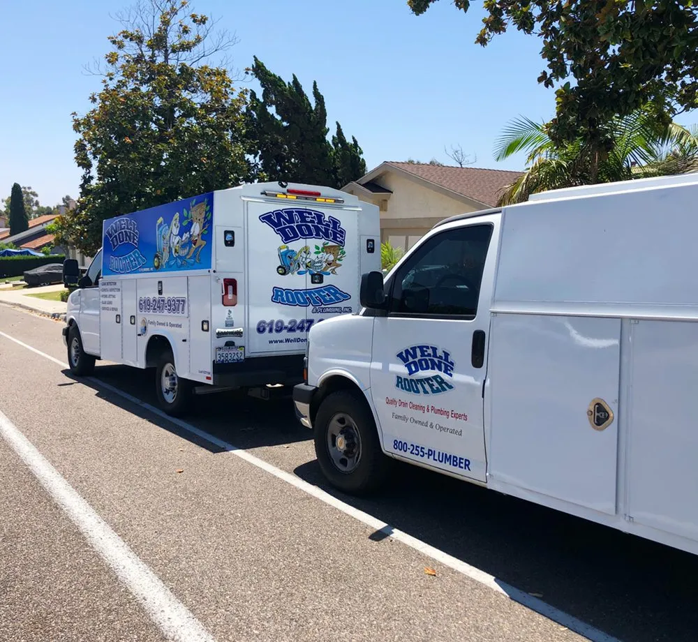 Slide of Well Done Rooter & Plumbing