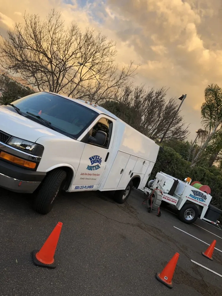 Slide of Well Done Rooter & Plumbing