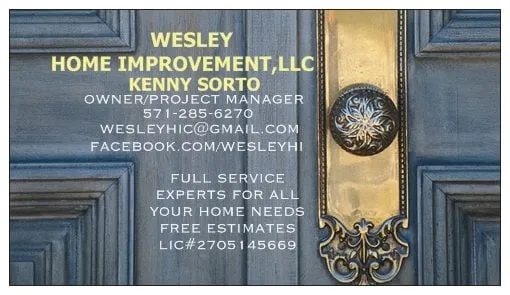Slide of Wesley Home Improvement LLC