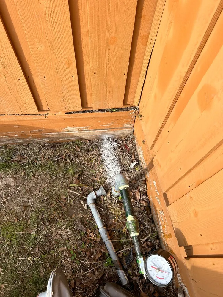 Slide of Wesley Pipes Leak Detection