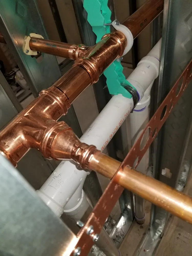 Slide of Wesley's Plumbing