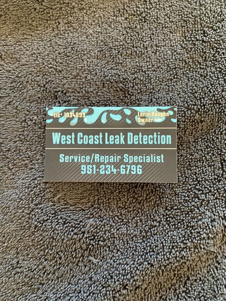 Slide of West Coast Leak Detection
