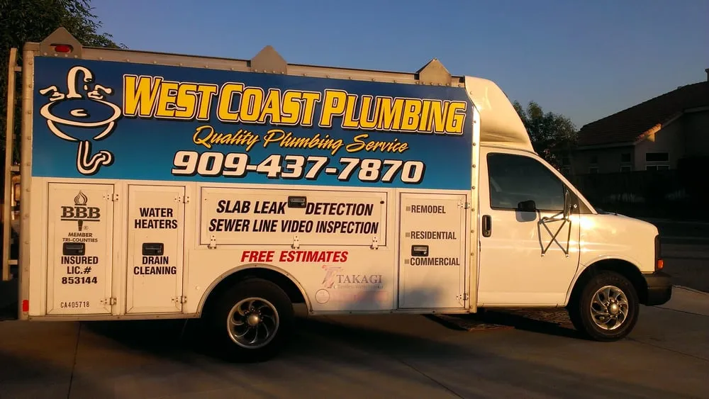 Slide of West Coast Plumbing
