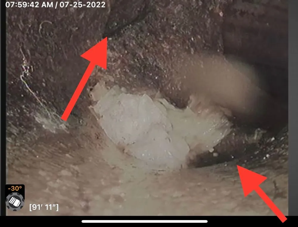 Slide of West Coast Sewer Inspection