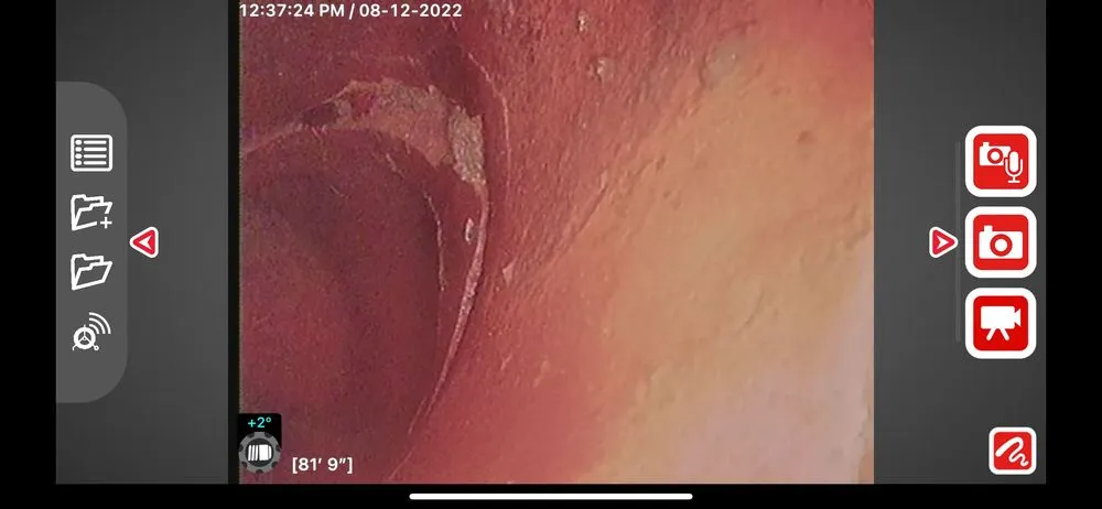 Slide of West Coast Sewer Inspection