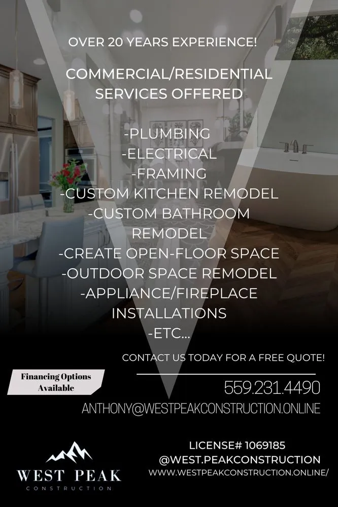 Slide of West Peak Construction