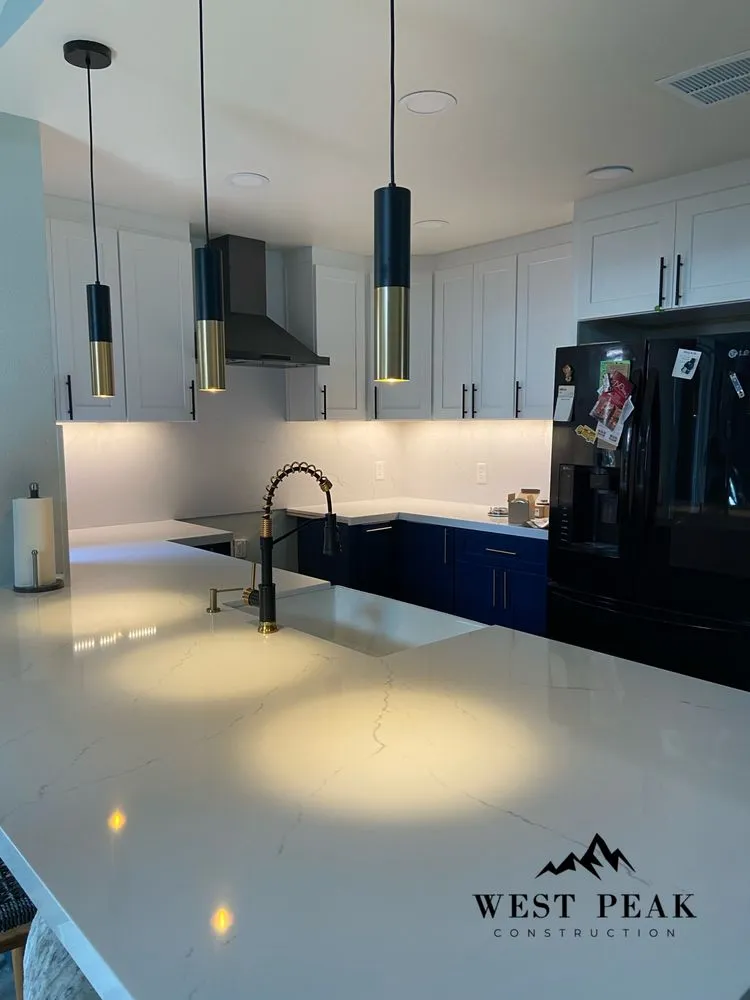 Slide of West Peak Construction