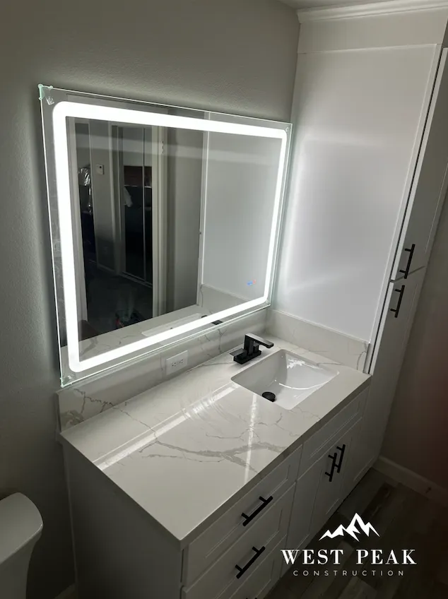 Slide of West Peak Construction