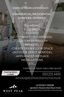 West Peak Construction Logo