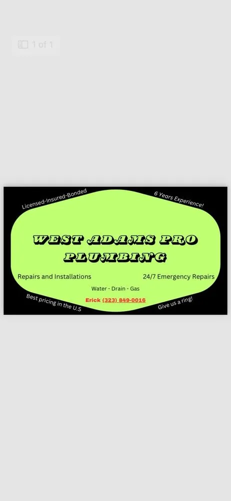 Slide of West Pro Plumbing