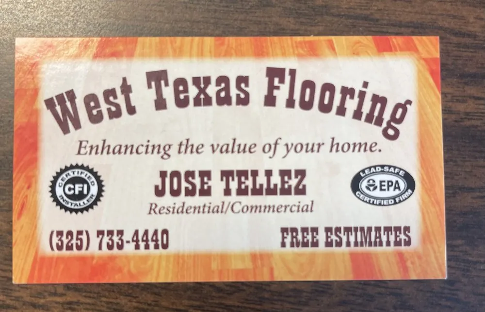 Slide of West Texas Flooring