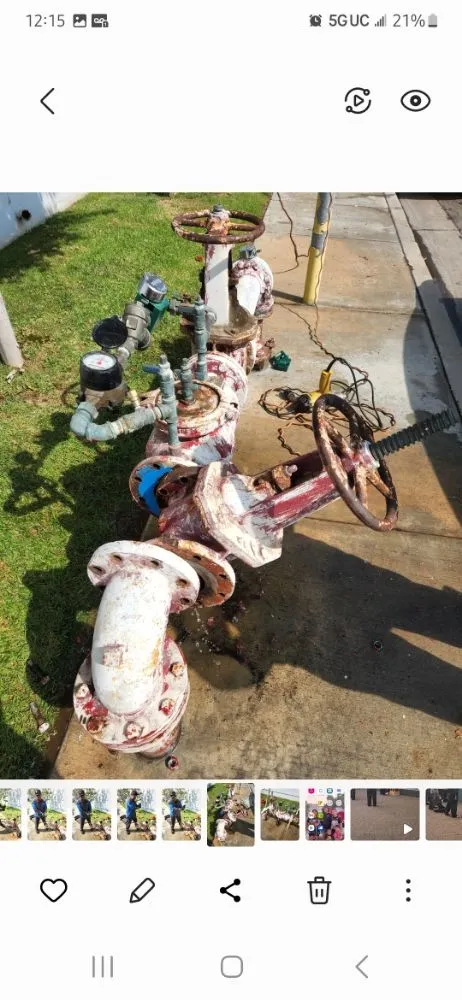 Slide of West Wing Plumbing