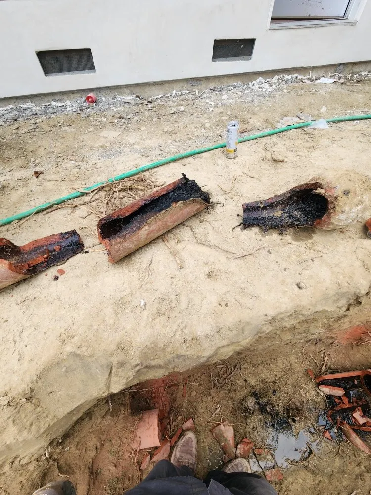 Slide of West Wing Plumbing