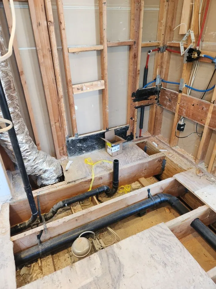 Slide of West Wing Plumbing