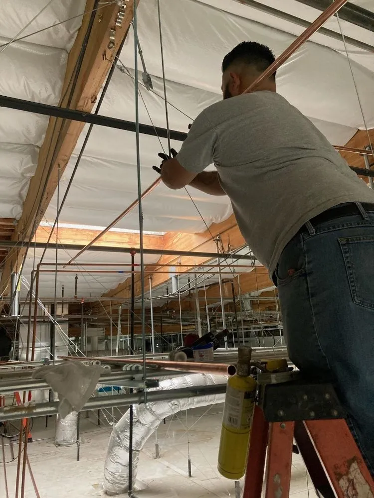 Slide of West Wing Plumbing