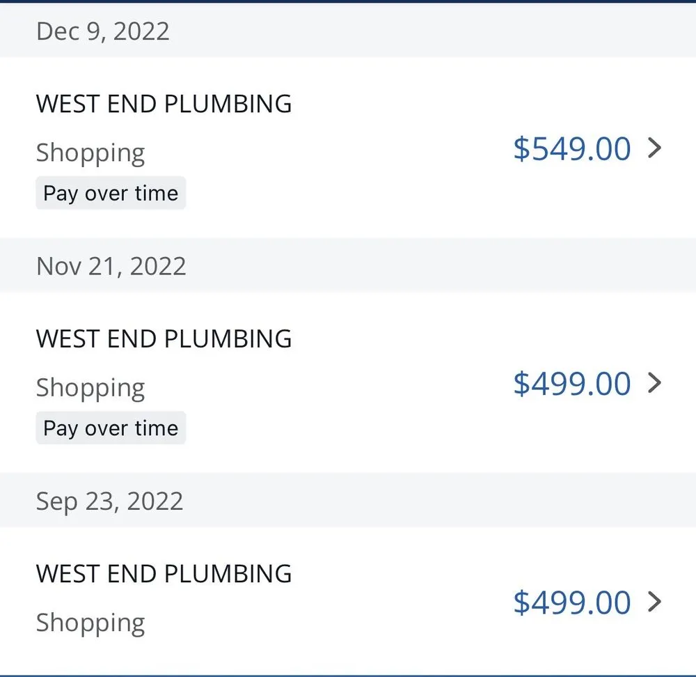 Slide of Westend Plumbing & Air Conditioning