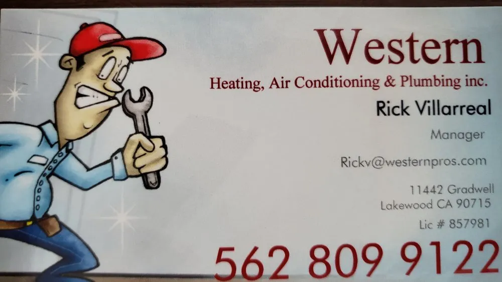 Slide of Western Heating Air Conditioning & Plumbing