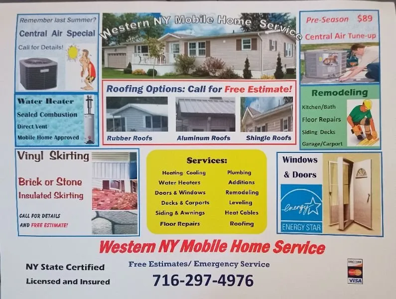 Slide of Western NY Mobile Home Service