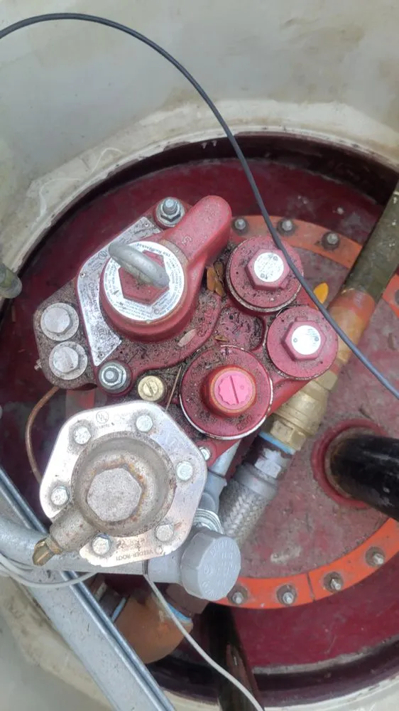 Slide of Western Tank and Pump