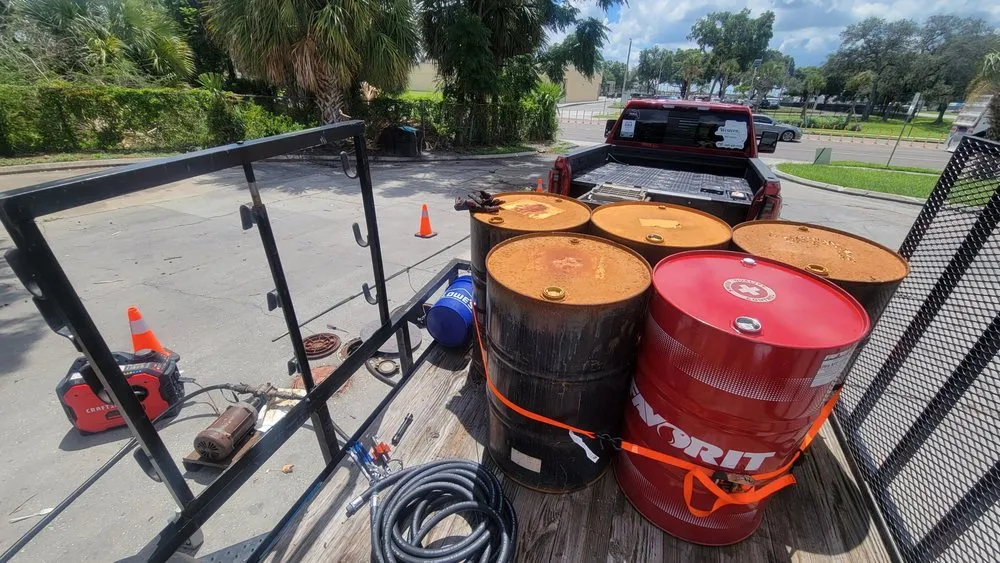 Slide of Western Tank and Pump