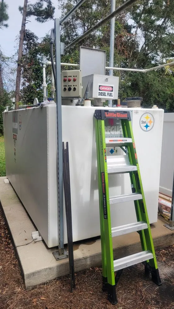 Slide of Western Tank and Pump