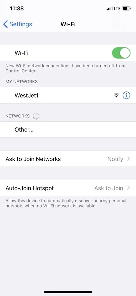 Slide of Westjet Air Center