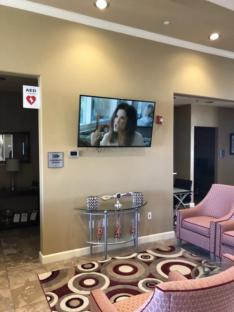 Slide of Westjet Air Center