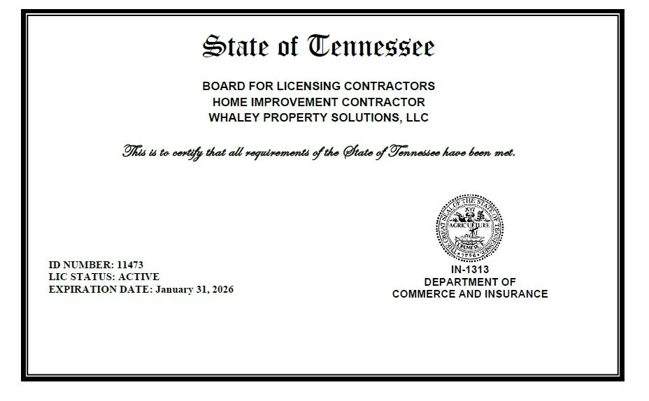 Slide of Whaley Asset Management